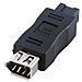 IEEE 1394b / IEEE 1394, IEEE 1394b, IEEE 1394, Maschio / maschio, Nero - Foto miniatura 1